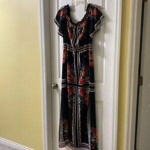 Lulus floral maxi dress